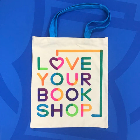 Love Your Bookshop Colour cotton tote bag